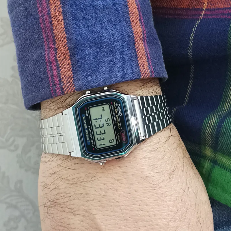 Casio Vintage Japan Quartz Digital Men's Watch- A159W-N1